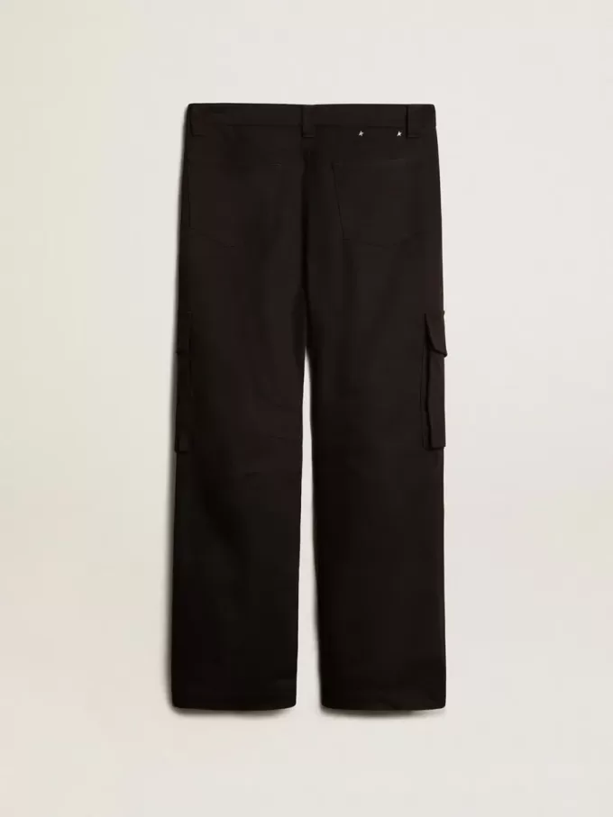 Pantalones cargo negros