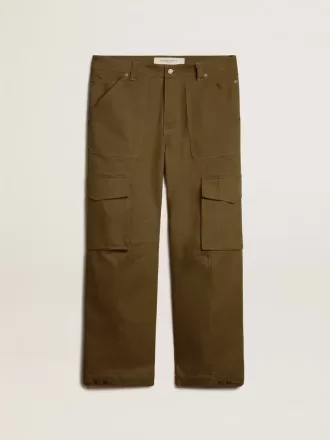 Pantalones cargo verde oliva