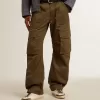 Pantalones cargo verde oliva