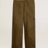 Pantalones cargo verde oliva