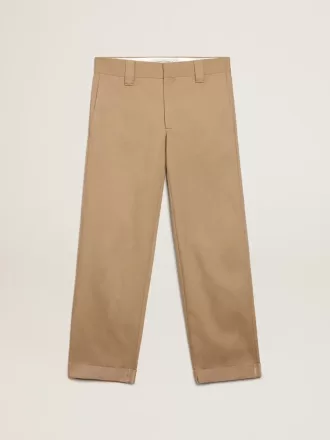 Pantalones chinos beige caqui de la colección Golden