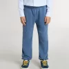 Pantalones de chándal azules para niño con bordado