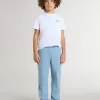 Pantalones de chándal estampados azul claro para niño
