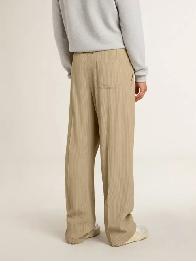 Pantalones de chándal para hombre en color travertino Pantalones de chándal para hombre en color travertino