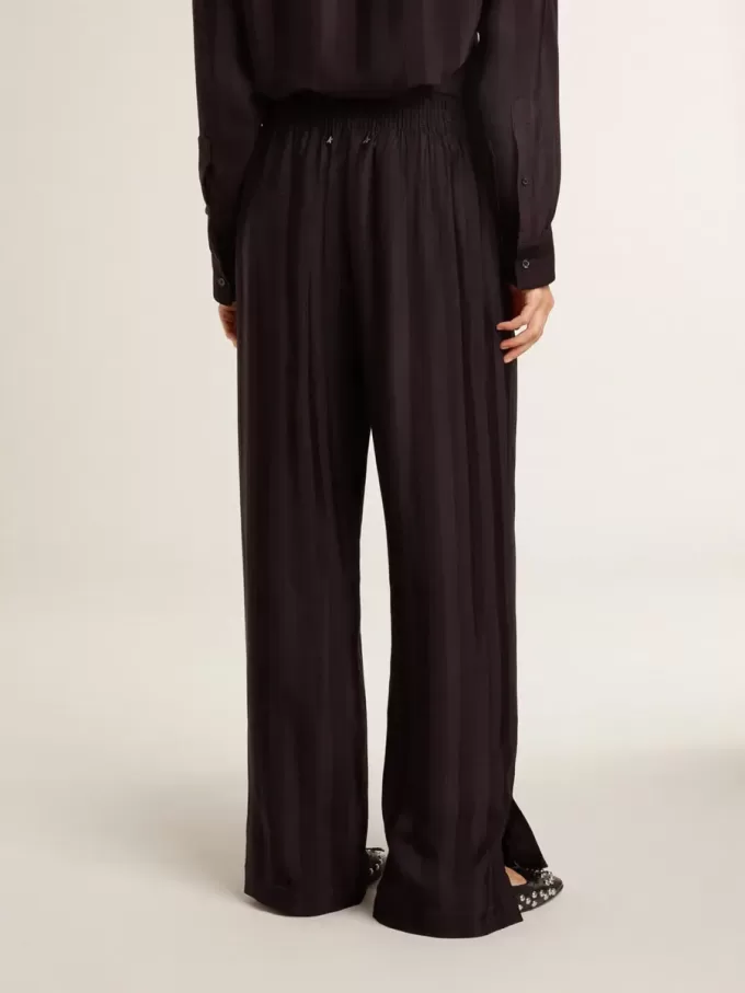 Pantalones de chándal para mujer con abertura en el tobillo