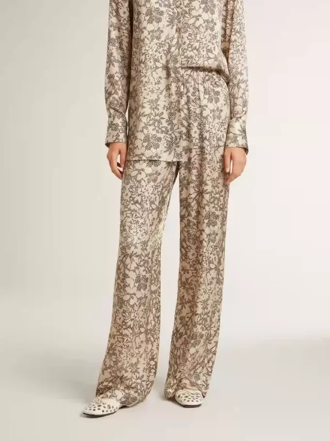 Pantalones de chándal para mujer con estampado floral