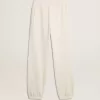 Pantalones joggers blancos