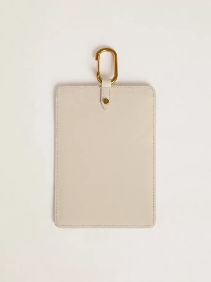 Portadocumentos blanco desgastado Portadocumentos blanco desgastado