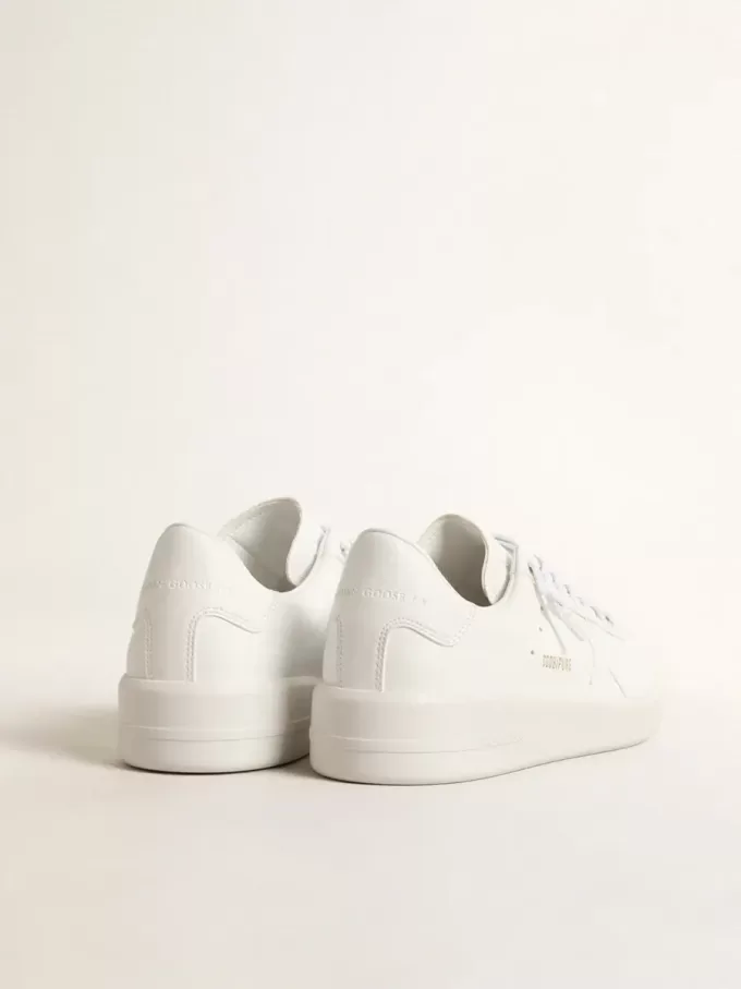 Purestar bio para hombre con estrella blanca y lengüeta en el talón