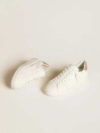 Purestar con estrella de piel y lengüeta de ante con cristales Swarovski