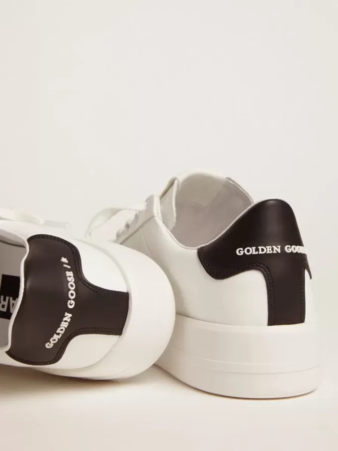 Purestar para mujer con lengüeta negra en el talón Purestar para mujer con lengüeta negra en el talón