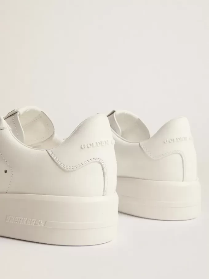 Purestar para mujer en piel blanca con estrella de cristal Swarovski plateado