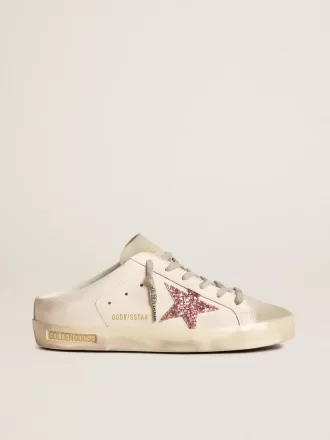 Sabot Super-Star de origen biológico con estrella rosa brillante y puntera de ante