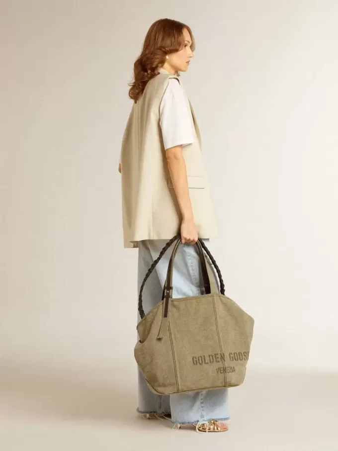 Sandalias Nico con tacón bajo en piel metalizada dorada Sandalias Nico con tacón bajo en piel metalizada dorada