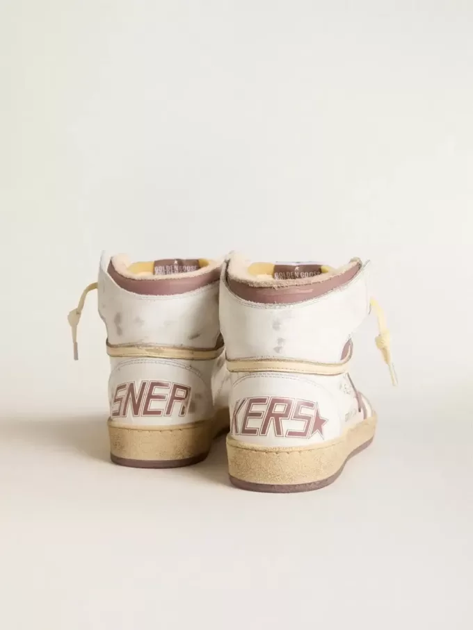 Sky-Star en piel blanca con estrella de piel rosa