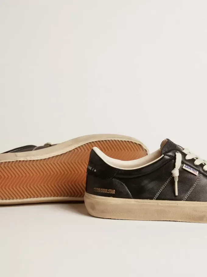 Soul Star para hombre en napa negra de origen biológico