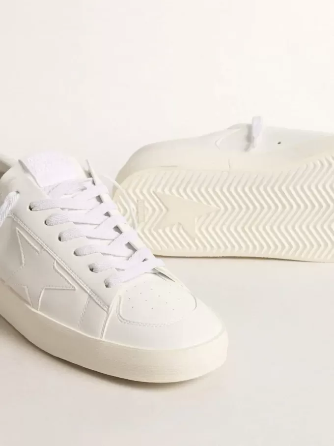 Stardan bio para mujer con estrella blanca y lengüeta en el talón Stardan bio para mujer con estrella blanca y lengüeta en el talón