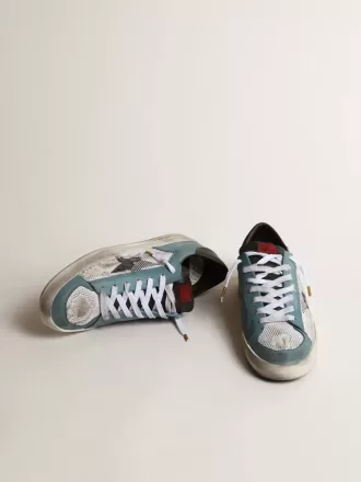 Stardan para hombre con malla desgastada y parte superior en color petróleo Stardan para hombre con malla desgastada y parte superior en color petróleo