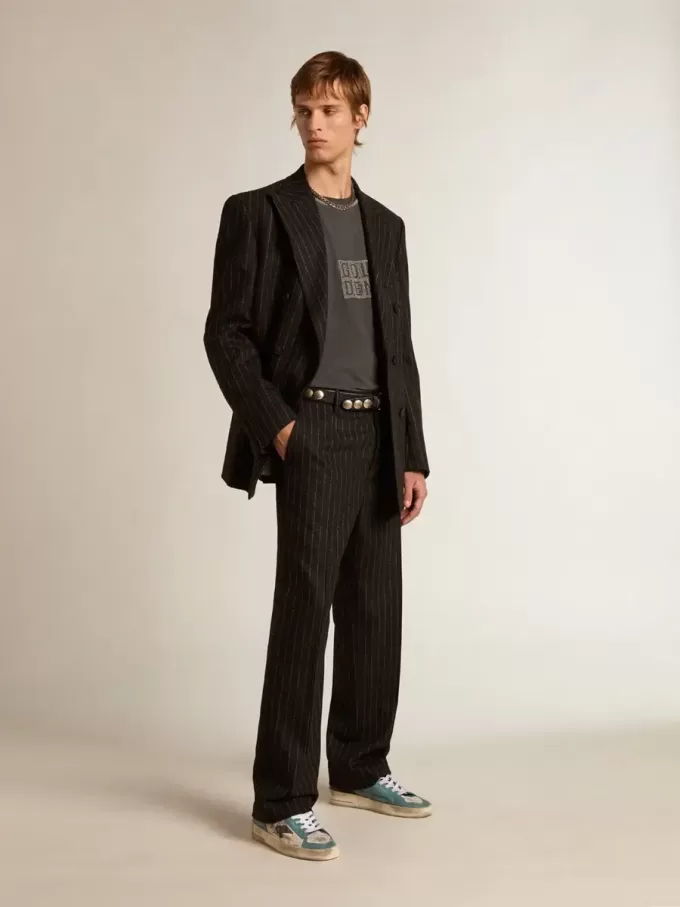 Stardan para hombre con malla desgastada y parte superior en color petróleo