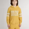 Sudadera amarilla para niños con estampado vintage Sudadera amarilla para niños con estampado vintage