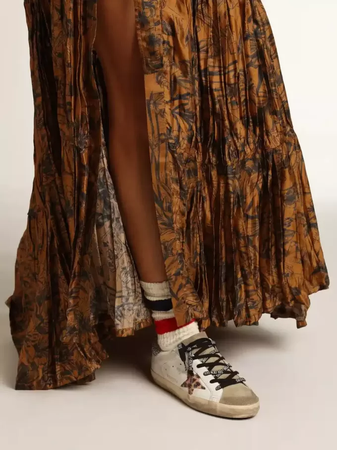 Super-Star LTD para mujer con estampado de leopardo y estrella de cristal Swarovski Super-Star LTD para mujer con estampado de leopardo y estrella de cristal Swarovski