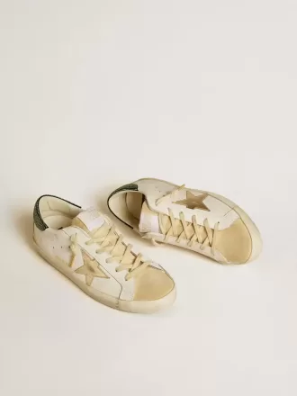 Super-Star LTD para mujer con estrella de piel y talón con cristal Swarovski Super-Star LTD para mujer con estrella de piel y talón con cristal Swarovski