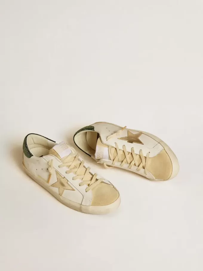 Super-Star LTD para mujer con estrella de piel y talón con cristal Swarovski Super-Star LTD para mujer con estrella de piel y talón con cristal Swarovski