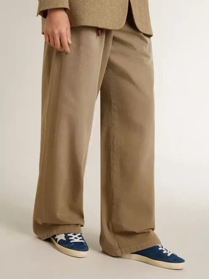 Super-Star LTD para mujer en ante azul con estrella blanca Super-Star LTD para mujer en ante azul con estrella blanca