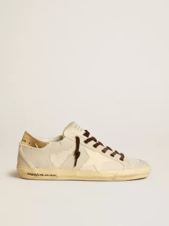 Super-Star LTD para mujer en lona con estrella de TPU y lengüeta de cuero en el talón Super-Star LTD para mujer en lona con estrella de TPU y lengüeta de cuero en el talón