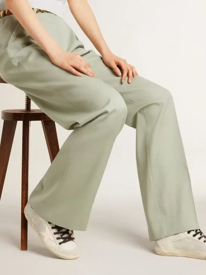 Super-Star LTD para mujer en lona con estrella de TPU y lengüeta de cuero en el talón