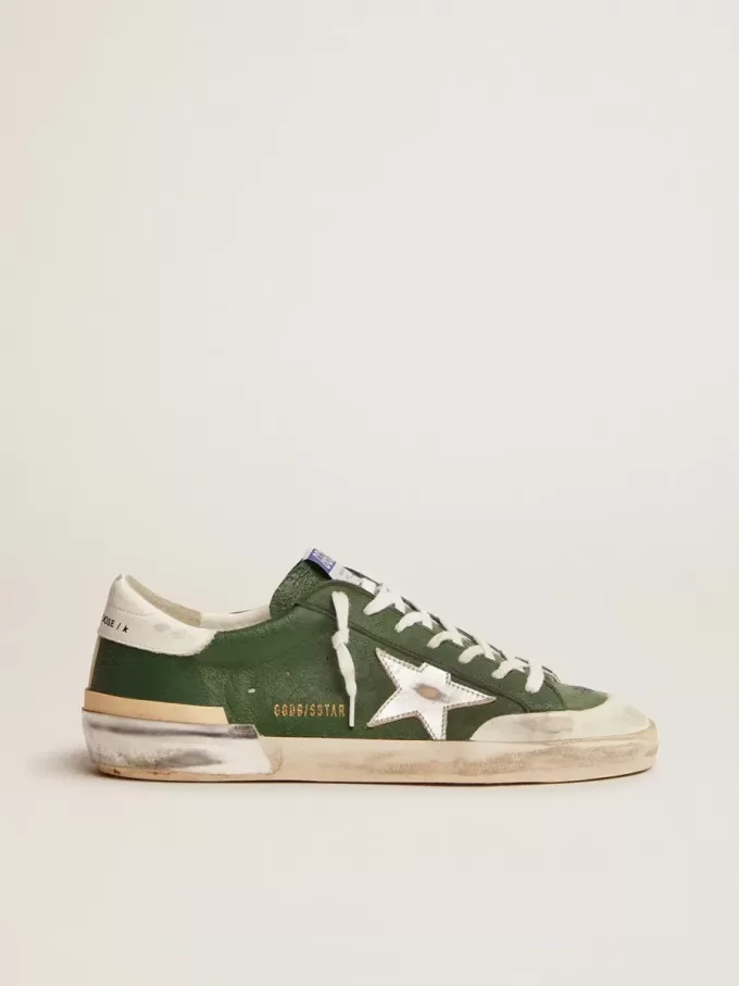 Super-Star para hombre en piel verde y multifoxing Super-Star para hombre en piel verde y multifoxing