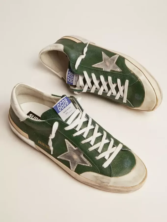 Super-Star para hombre en piel verde y multifoxing Super-Star para hombre en piel verde y multifoxing