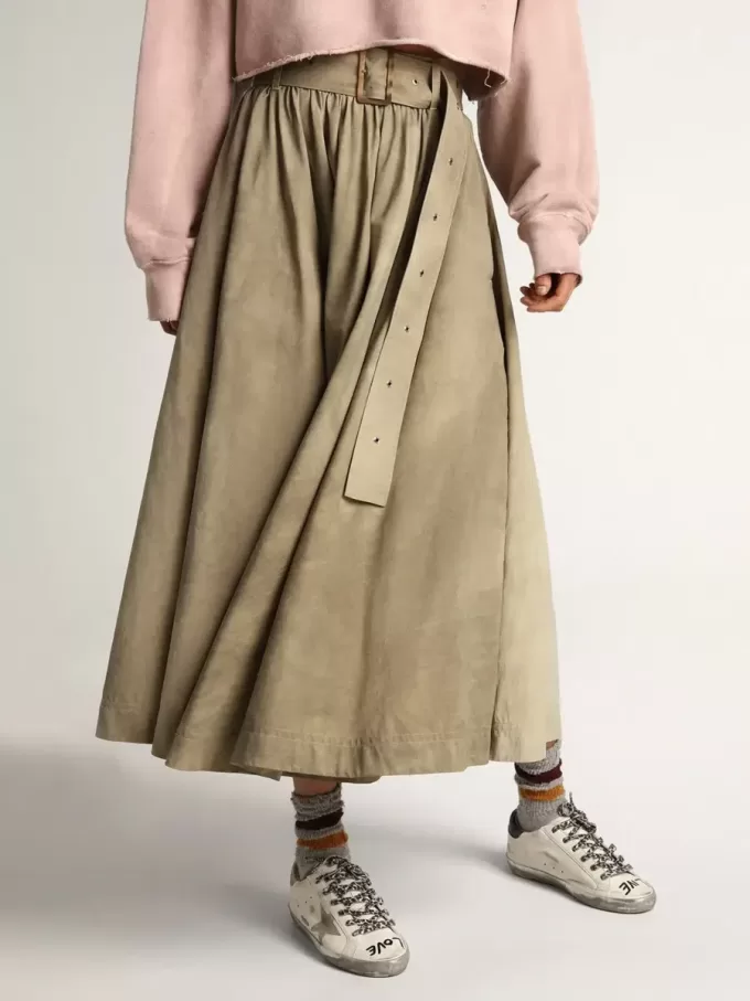 Super-Star para mujer en piel blanca con estrella de ante gris Super-Star para mujer en piel blanca con estrella de ante gris