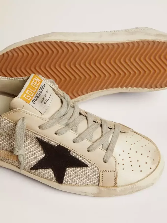 Super-Star para mujer en piel con estrella negra