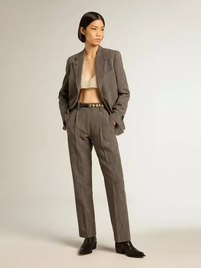 Top de perlas para mujer