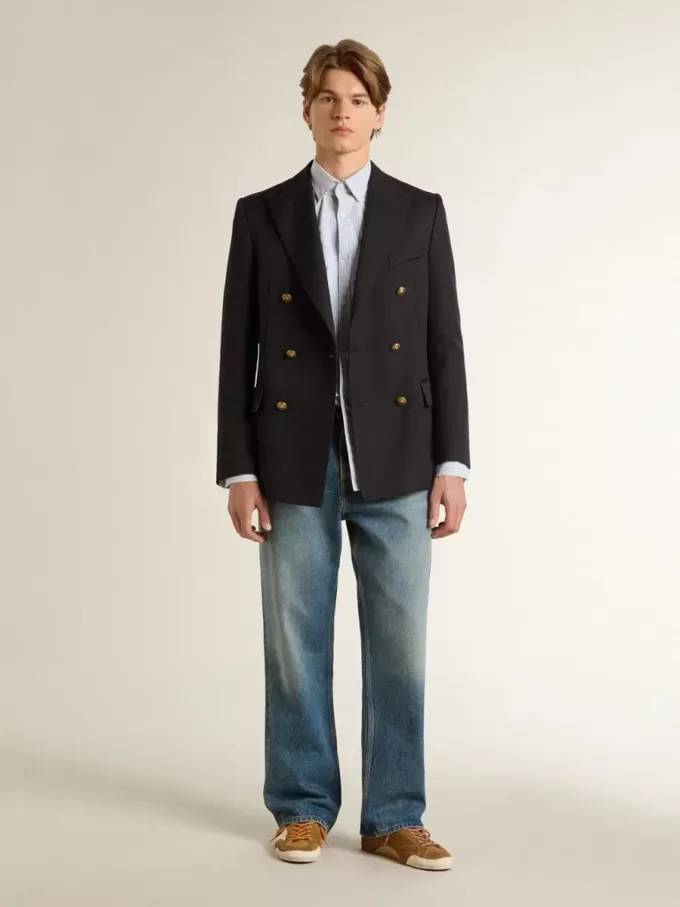 True-Star para hombre en ante color tabaco con estrella blanca y lengüeta platino en el talón