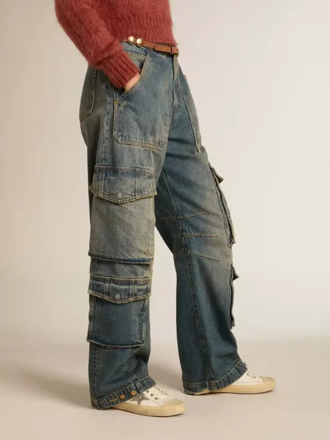 V-Star en piel blanca con estrella brillante platino