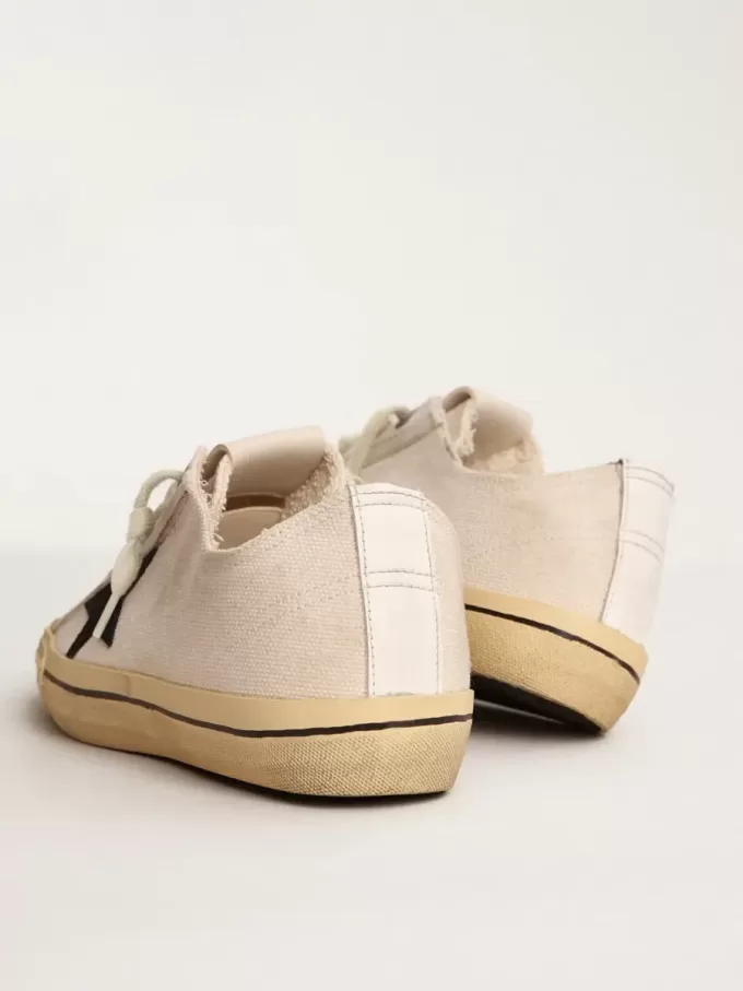 V-Star LTD para mujer con estrella de ante negro y letras bordadas V-Star LTD para mujer con estrella de ante negro y letras bordadas