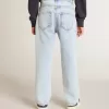 Vaqueros de denim claro para niño