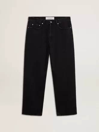 Vaqueros negros para hombre con un lavado