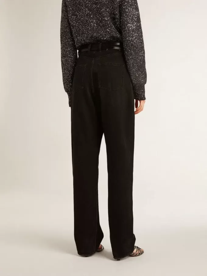 Vaqueros negros para mujer