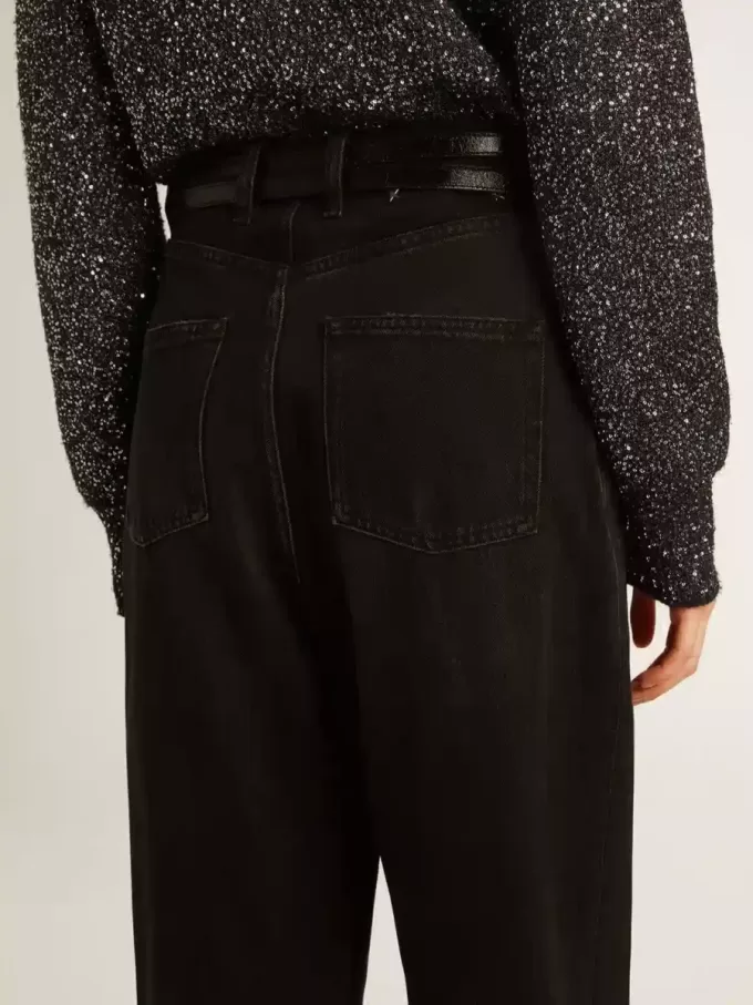 Vaqueros negros para mujer