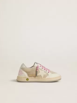 Young Ball Star en ante perlado con estrella y lengüeta en el talón de cuero