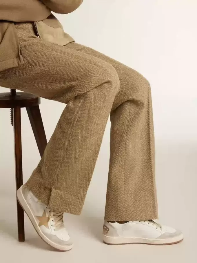 Zapatillas Ball Star LTD para mujer con estrella dorada y lengüeta negra en el talón