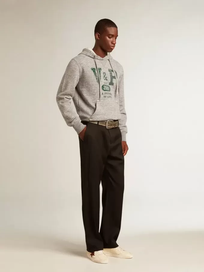 Zapatillas Ball Star para hombre en napa beige con estrella de malla burdeos y lengüeta en el talón