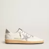 Zapatillas Ball Star Wishes para hombre en piel napa con estrella brillante y lengüeta en el talón