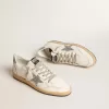 Zapatillas Ball Star Wishes para hombre en piel napa con estrella brillante y lengüeta en el talón