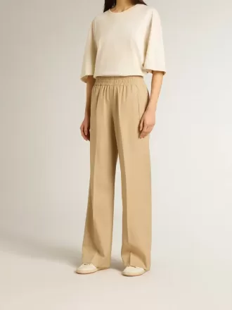 Zapatillas deportivas para mujer en color arena