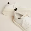 Zapatillas Starter en cuero totalmente blanco