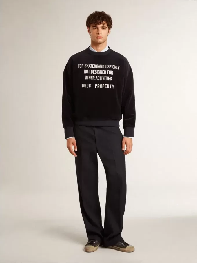 Zapatillas V-Star para hombre en ante negro con estrella de cuero negro Zapatillas V-Star para hombre en ante negro con estrella de cuero negro